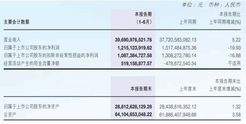 中国外运上半年归母净利12.15亿元,同比减少19.93
